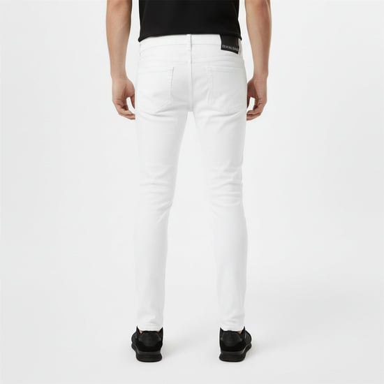 Kriminelle Schäden Camden Mens White Jeans - Image 4