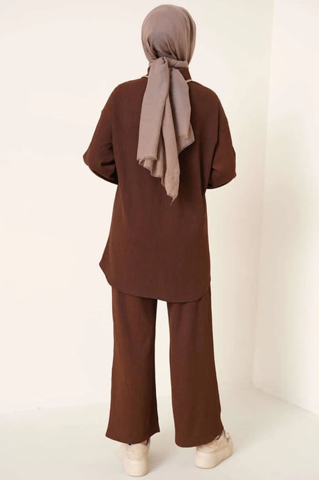 Oversized Shirt & Hose Zweiteiliges Set - Image 5