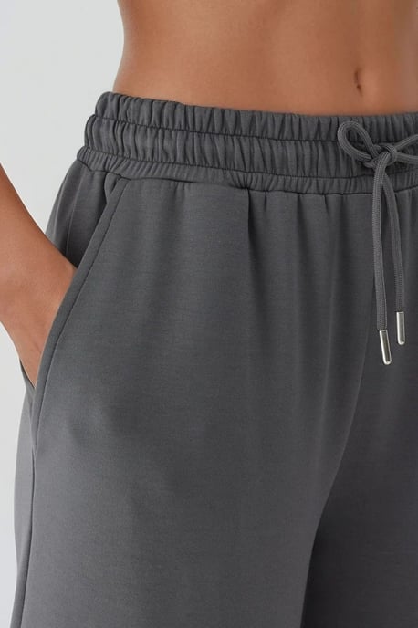 Modal Touch Basic Sweatshirt & Weite Beinhose Zwei-Teile Coord Set - Image 6