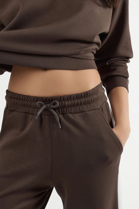 Modal Touch Regular Fit Sweatshirt- und Hosen-Set - Image 4