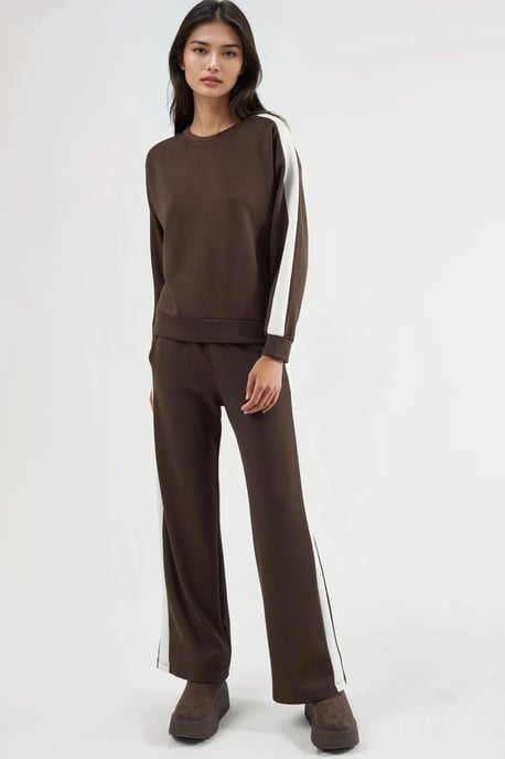 Modal Touch Regular Fit Sweatshirt- und Hosen-Set - Image 6