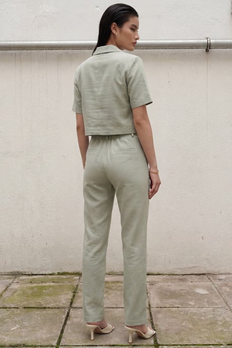 Shirt mit Taschen-Detail und Hose Zweiteiliges Set - Image 3