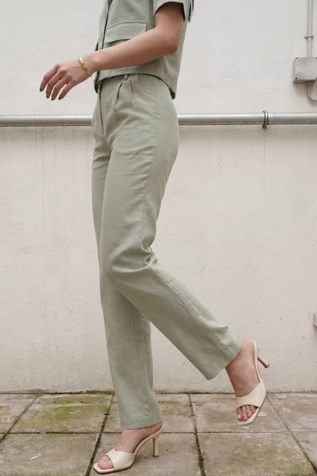 Shirt mit Taschen-Detail und Hose Zweiteiliges Set - Image 5