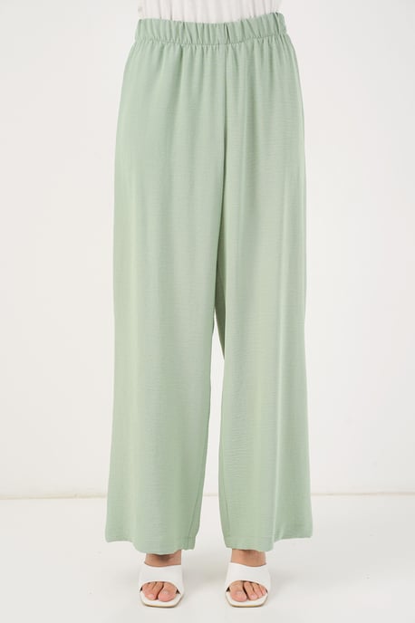 Rundhals Langtunika und Weite-Hosen-Set - Image 5