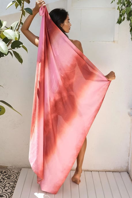 Langes Bedrucktes Strand-Cover-Up - Image 6