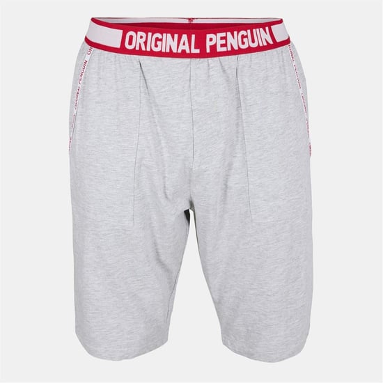 Originale Penguin Lounge Herren graue Shorts - Image 1