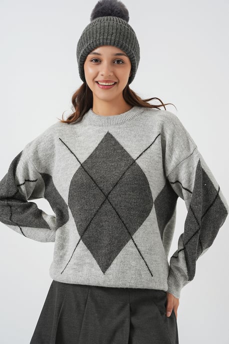 Übergroßer Strickpullover - Image 4