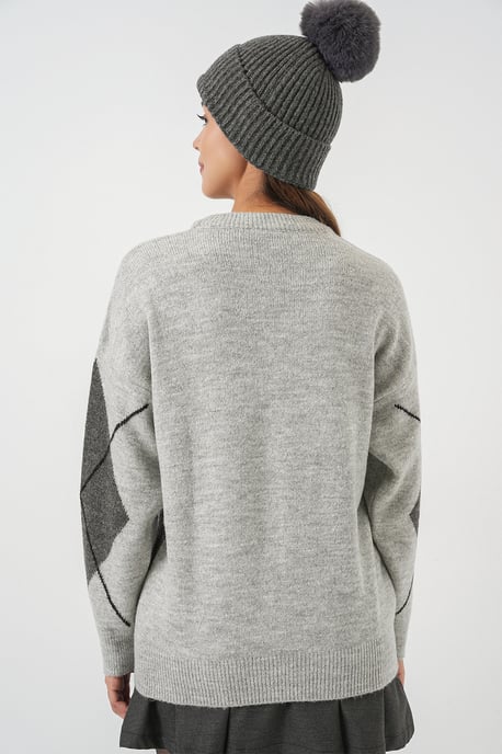 Übergroßer Strickpullover - Image 6