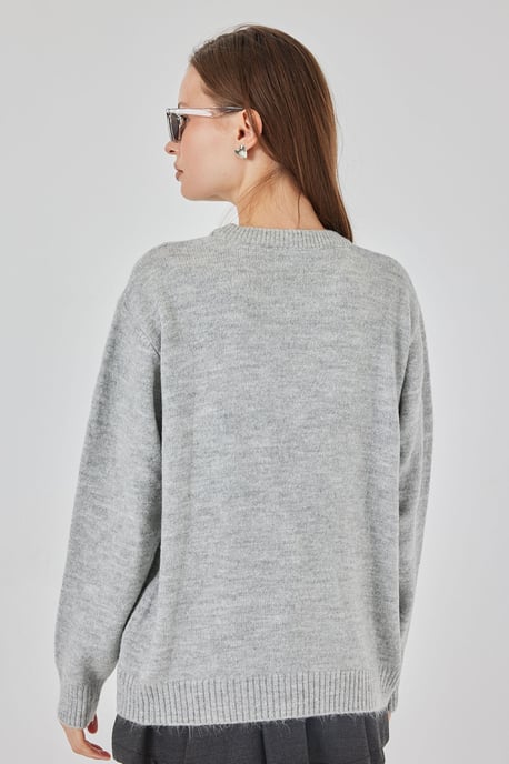 Übergroßer Strickpullover - Image 6
