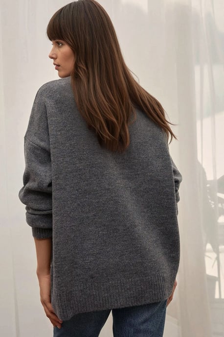 Gemütlicher Rundhalsstrickpullover - Image 5