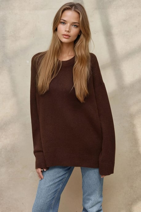 Gemütlicher Rundhals-Strickpullover - Image 6