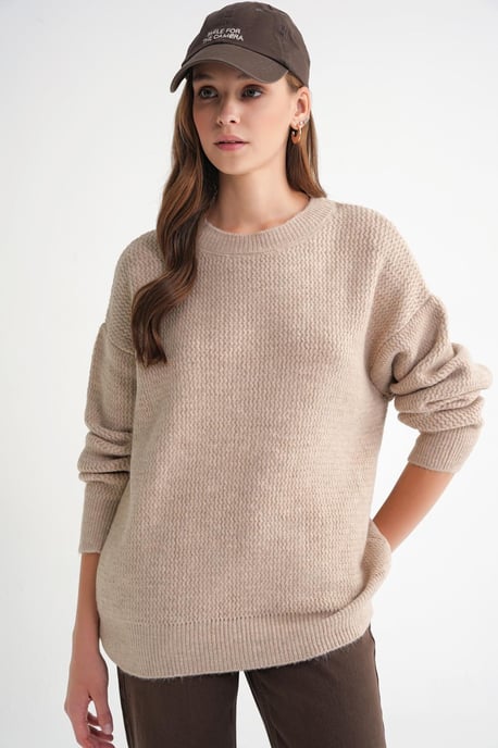 Langarm-Rippstrickpullover - Image 3