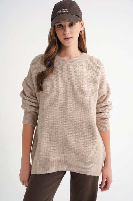 Langarm-Rippstrickpullover - Image 4