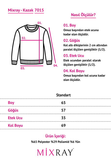 Oversized Bootneck Rippstrickpullover - Image 3