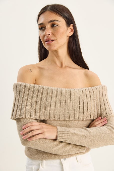 Strickpullover mit Madonna-Kragen - Image 4