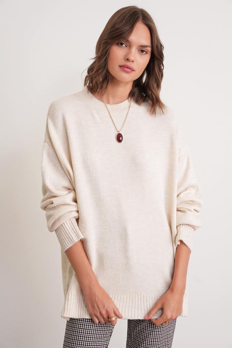 Übergroßer Strickpullover - Image 1