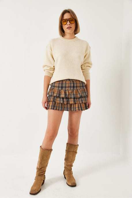 Crew Neck Relaxed Fit Strickpullover - Image 2