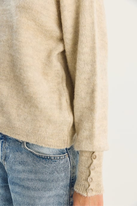 Pullover mit Knopfmanschetten-Detail - Image 6