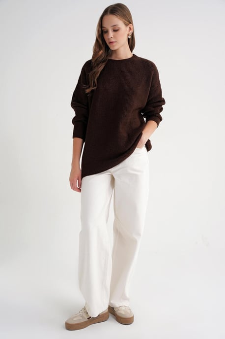 Langarm-Rippstrickpullover - Image 2