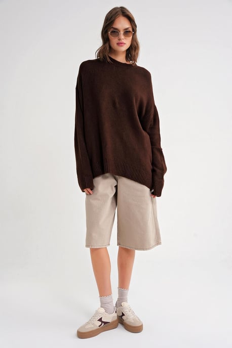 Übergroßer Strickpullover - Image 3