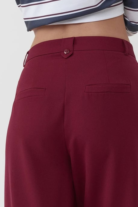 Hoch taillierte, plissierte Palazzo-Hose - Image 4