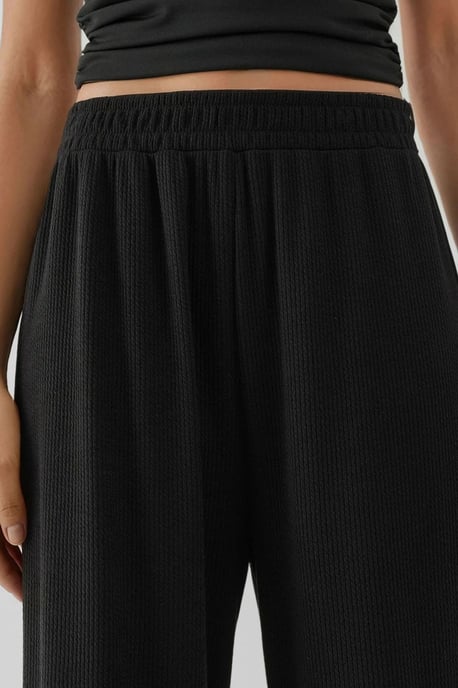 Weite leg Textur Strickhosen - Image 6