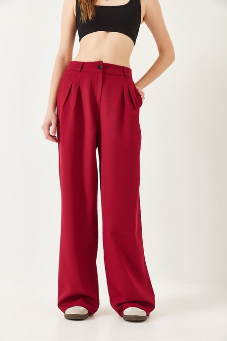 Weite gefaltete Hose - Image 3