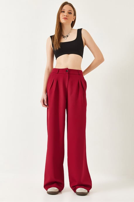 Weite gefaltete Hose - Image 4