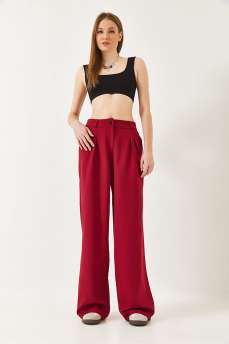 Weite gefaltete Hose - Image 6