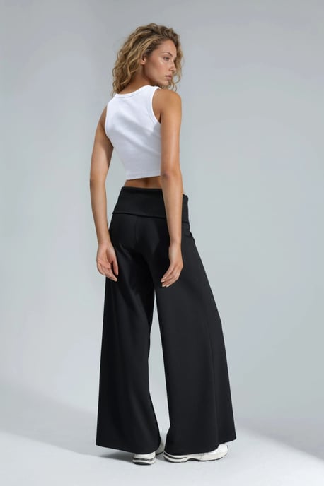 Modal Touch Faltbund-Palazzo-Hose - Image 3