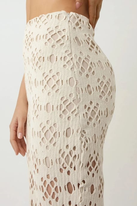 Ausschnitt Detaillierte Weite Beins Hose Pika Kollektion - Image 3