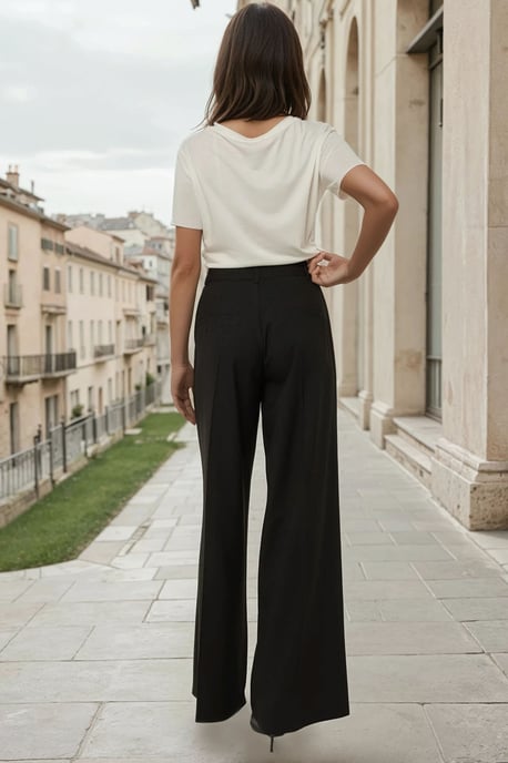 Weite gefaltete Hose - Image 3