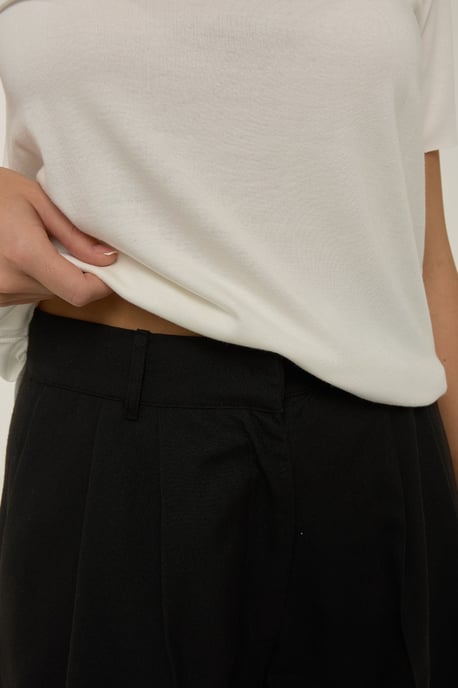 Weite gefaltete Hose - Image 5