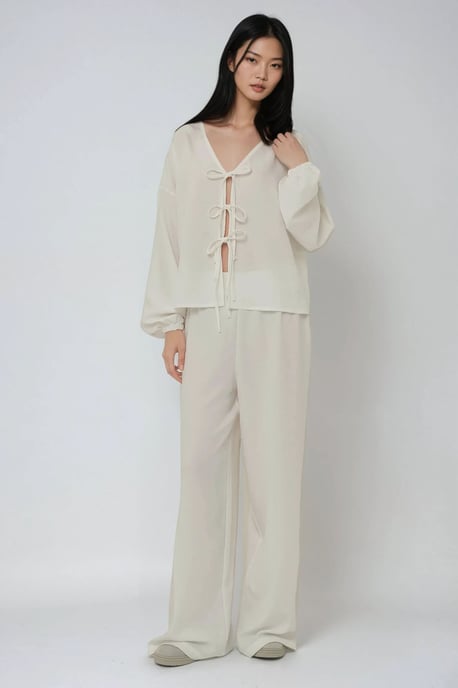 Weite Beinform Relax Fit Hose - Image 3