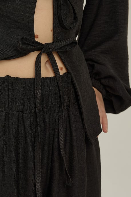 Weite Beinform Relaxed Fit Hose - Image 5