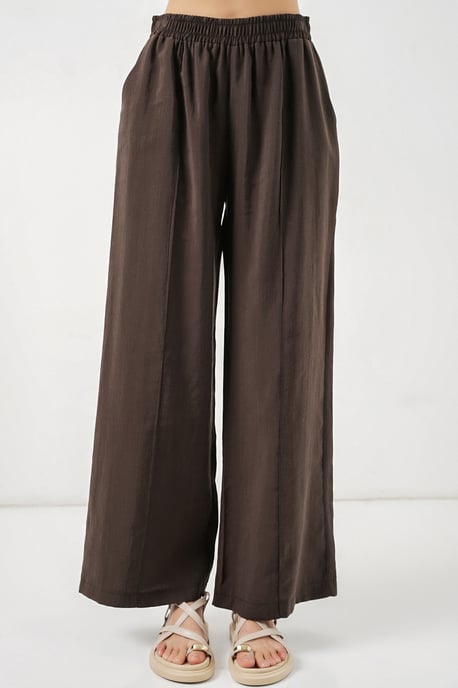 Weite Hose mit elastischem Bund - Image 2