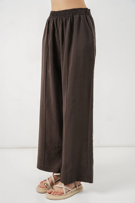 Weite Hose mit elastischem Bund - Image 4