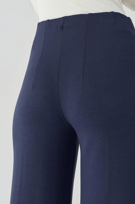 Modal Touch Ripp-Details Weite Beinkleidung - Image 4