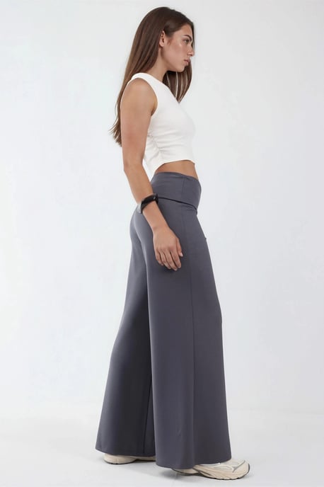 Modal Touch Faltbund Palazzo-Hose - Image 6