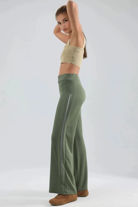 Modal Touch Streifen-Detail-Hose - Image 3