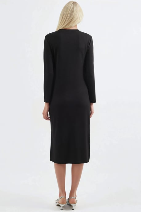 Modal Touch Schlitzkleid - Image 3