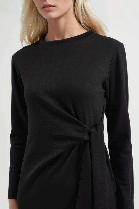 Modal Touch Schlitzkleid - Image 4