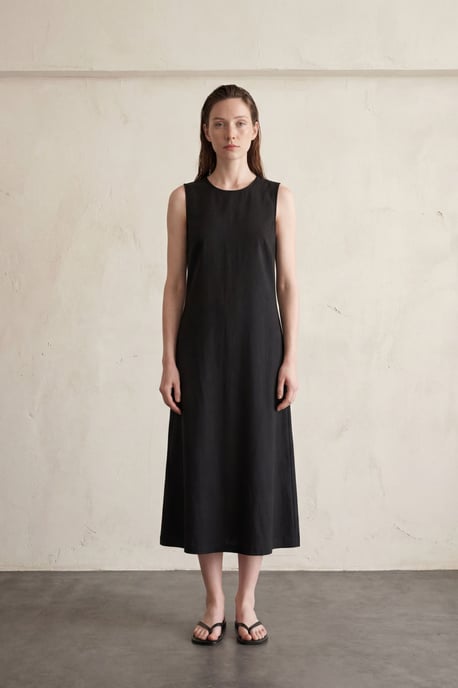 Rückenbetontes Midi-Kleid - Image 1