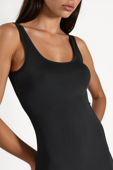 Körperbetontes Basic-Midikleid - Image 6
