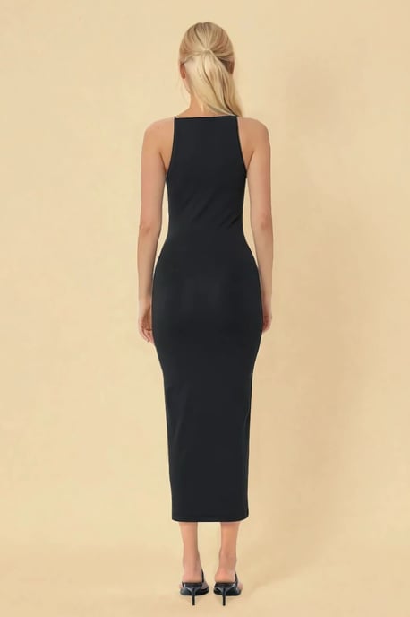 Halterneck Bodycon Midikleid - Image 4
