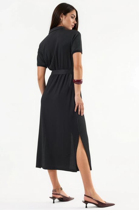 Gürtel-Midi-Hemdkleid - Image 3