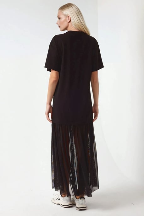Midi-Kleid mit Tüllrock Pika Kollektion - Image 3