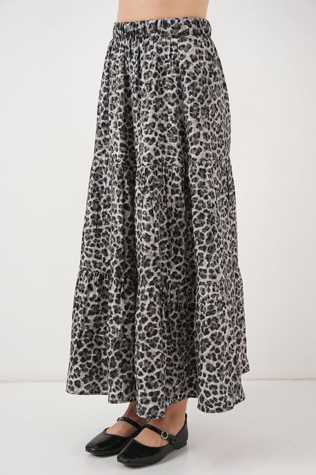 Maxi-Rock mit gemustertem Design - Image 2