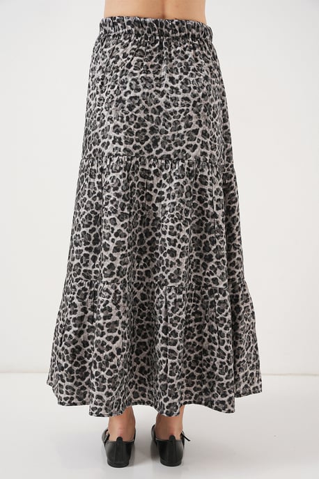 Maxi-Rock mit gemustertem Design - Image 6