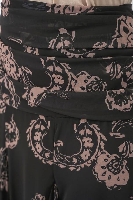 Hochtaillierter Paisley Maxi-Rock - Image 6